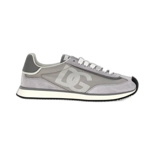 Dolce & Gabbana Logo Patch Lace-Up Sneakers