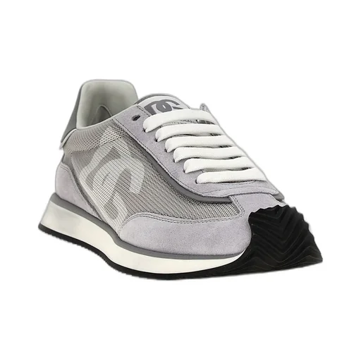 Dolce & Gabbana Logo Patch Lace-Up Sneakers