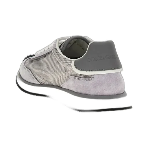 Dolce & Gabbana Logo Patch Lace-Up Sneakers