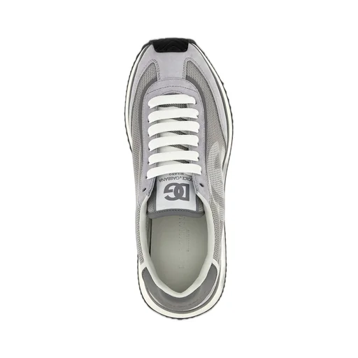 Dolce & Gabbana Logo Patch Lace-Up Sneakers