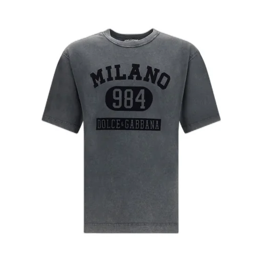 Dolce & Gabbana Logo Printed Crewneck T-Shirt
