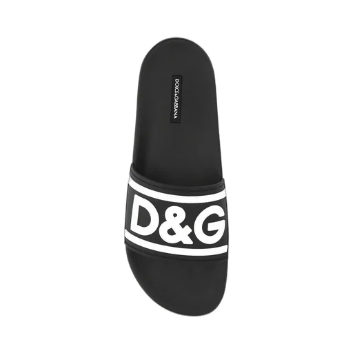 Dolce & Gabbana Logo Embossed Sandals