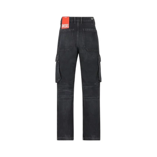 Diesel Logo-Plaque Jeans