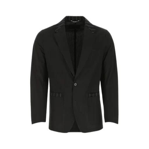 Dolce & Gabbana Pinstripe Detailed Blazer