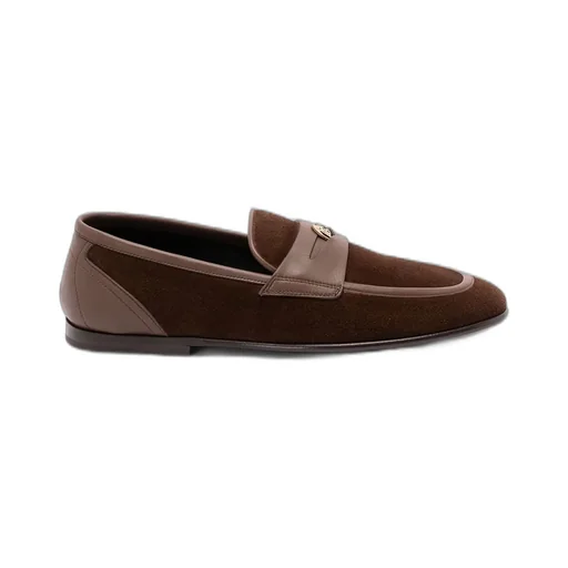 Dolce & Gabbana Logo Plaque Loafers