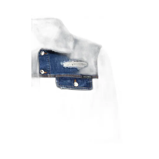 Dolce & Gabbana Buttoned Straight Hem Denim Jacket
