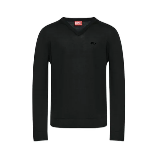 Diesel K-Verim V-Neck Knitted Jumper