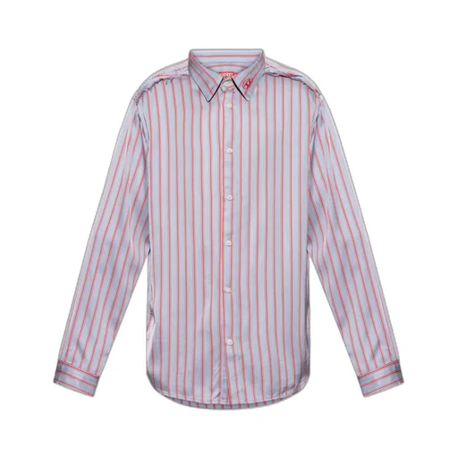 Diesel S Klab Striped Button-Up Shirt