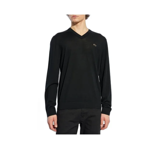 Diesel K-Verim V-Neck Knitted Jumper