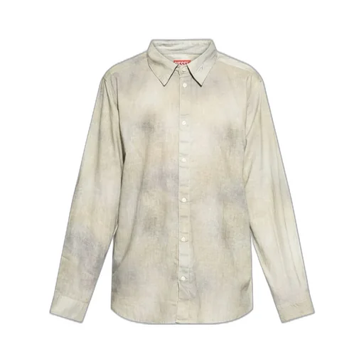 Diesel S-Leie Logo Embroidered Shirt