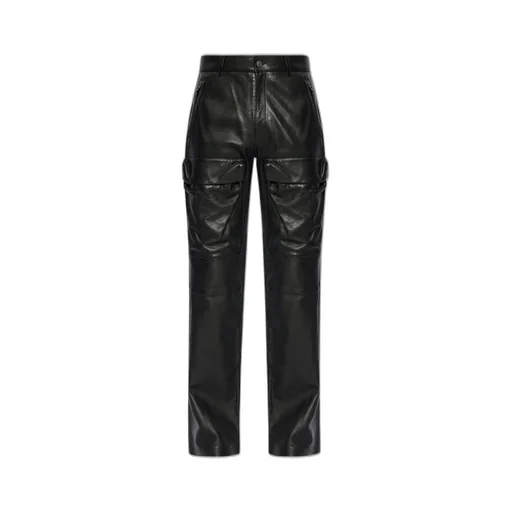 Diesel P-Gast Leather Trousers