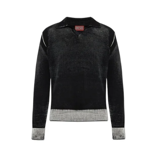 Diesel K-Lorenzo Knitted Polo Top