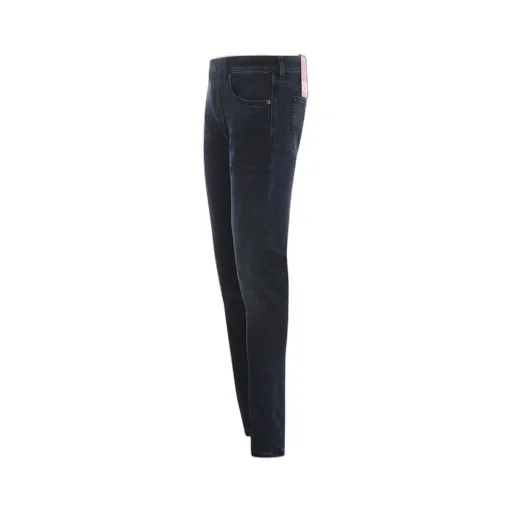 Diesel Logo Patch Low-Rise Jeans