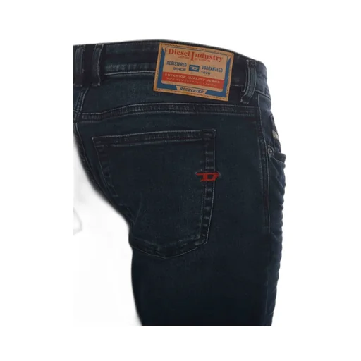 Diesel Logo Patch Low-Rise Jeans