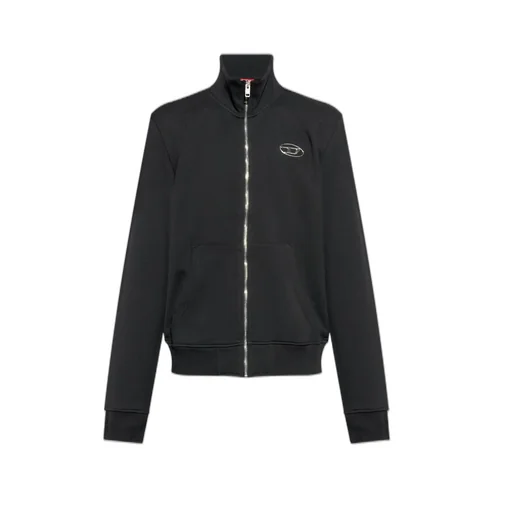 Diesel S-Ginni-Zip-Od High Neck Sweatshirt