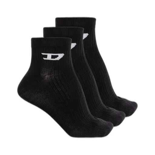 Diesel Skm-D-Ankle-9 Three Pack Socks