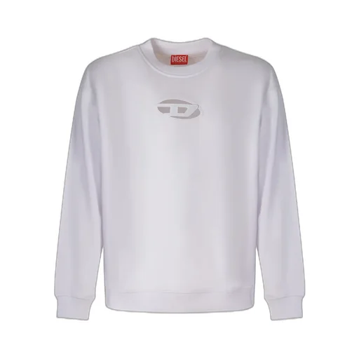 Diesel Cut-Out Oval D Logo Sweatshirt