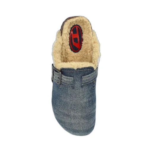 Diesel D-Woodstock X Faded Slip-On Slippers