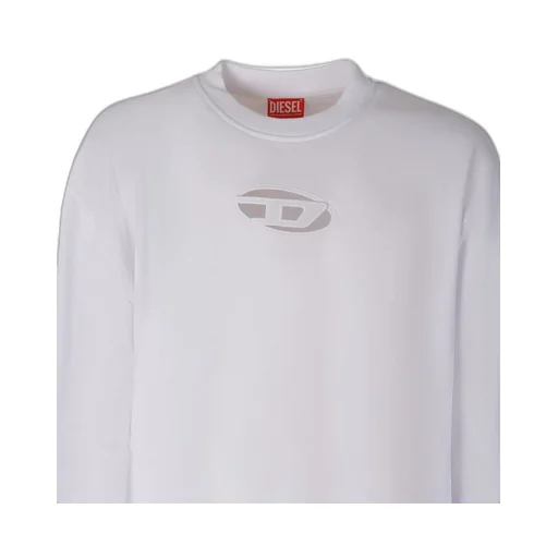 Diesel Cut-Out Oval D Logo Sweatshirt