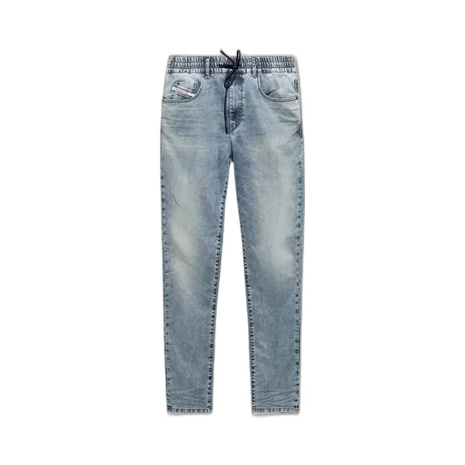 Diesel D Strukt Jogg Logo Detailed Jeans