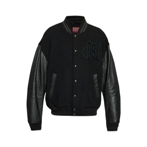 Diesel L-Nyman Panelled Bomber Jacket