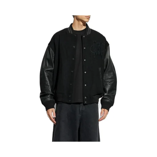 Diesel L-Nyman Panelled Bomber Jacket