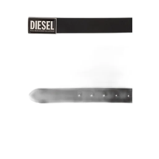 Diesel B-Glossy Logo Plaque Belt