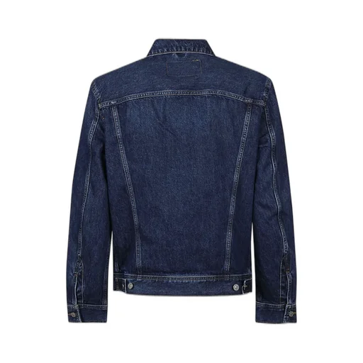 Diesel D Barcy Logo Embroidered Denim Jacket