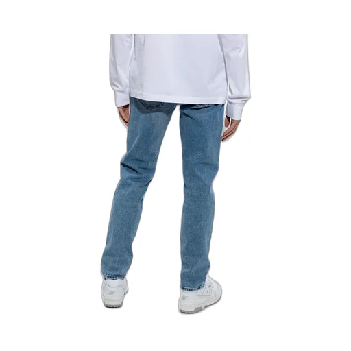 Diesel D-Strukt Logo Embroidered Slim Jeans