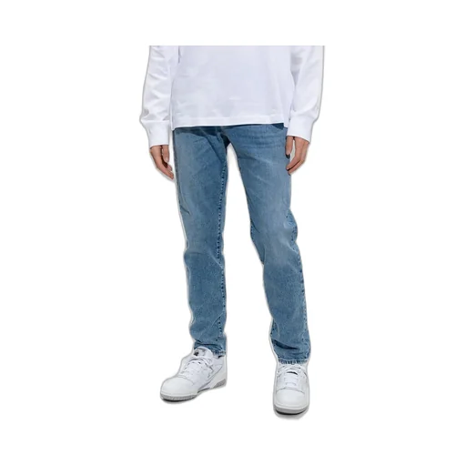 Diesel D-Strukt Logo Embroidered Slim Jeans