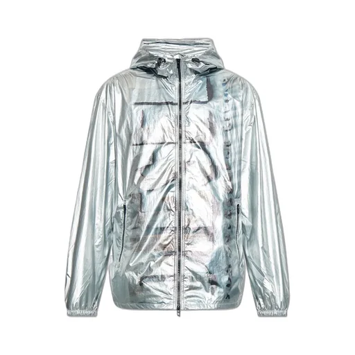Diesel J Otte Metallic Effect Hooded Jacket
