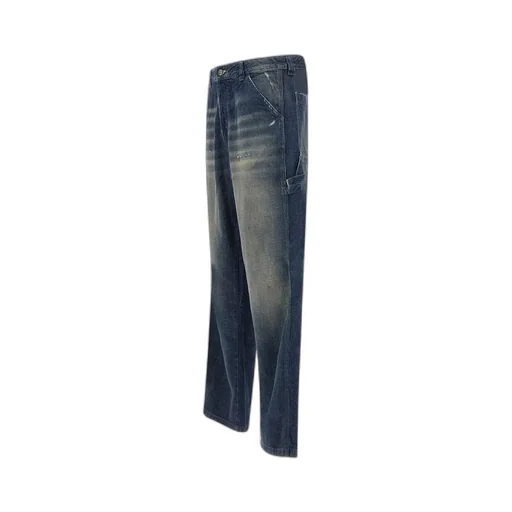 Diesel D-Livery Straight-Leg Distressed Jeans