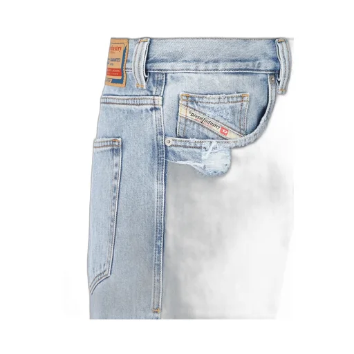 Diesel Straight-Leg Distressed Jeans