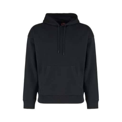 Diesel S-Rob Logo Printed Drawstring Hoodie