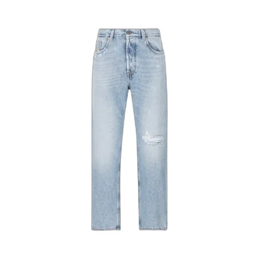 Diesel Straight-Leg Distressed Jeans