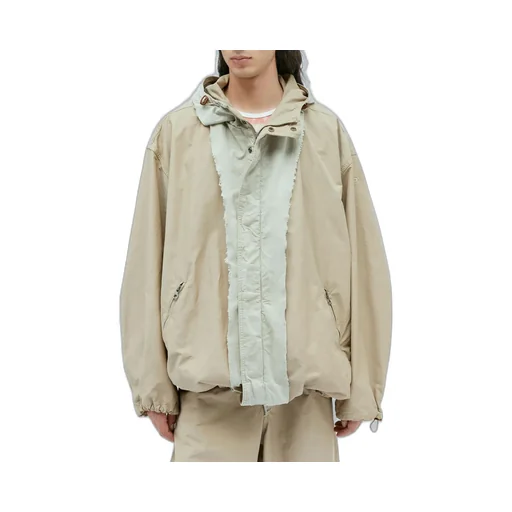 Diesel J-Mckell Distressed Panel Detailed Jacket