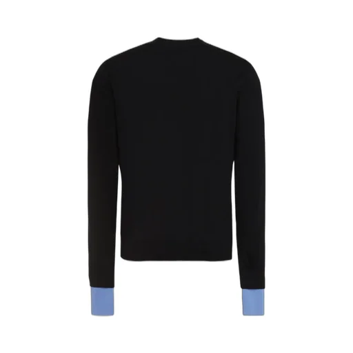 Off-White Crewneck Long-Sleeved Jumper