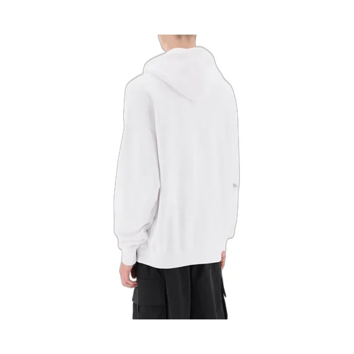 Off-White Logo Printed Drawstring Hoodie