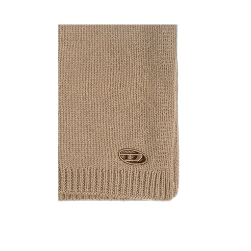 Diesel K-Aras Logo Embroidered Scarf