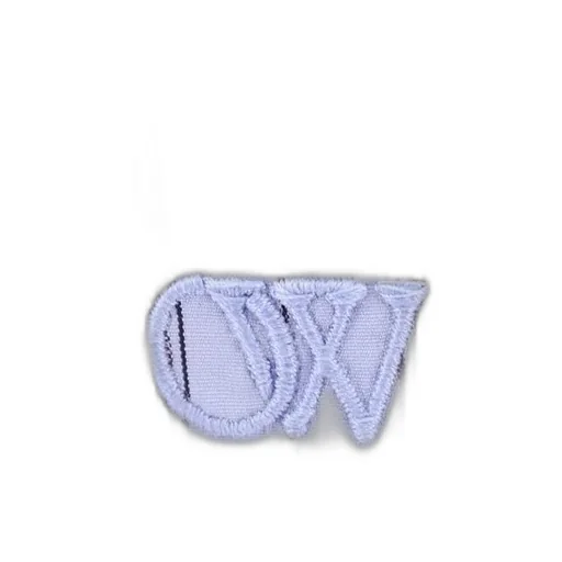 Off-White Striped Curved Hem Shirt