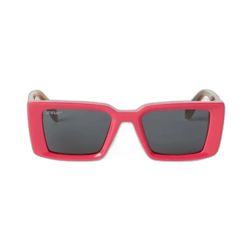 Off-White Savannah Rectangular Frame Sunglasses