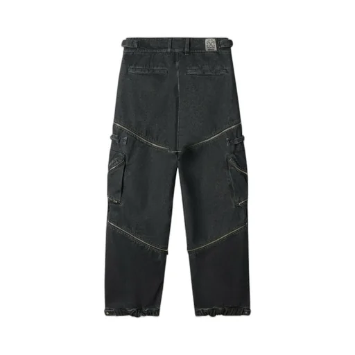 Off-White Zip Detailed Cargo Jeans