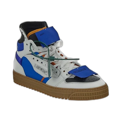 Off-White Logo Patch Lace-Up Sneakers