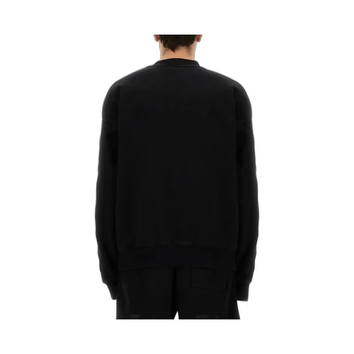 Off-White Logo Embroidered Crewneck Sweatshirt
