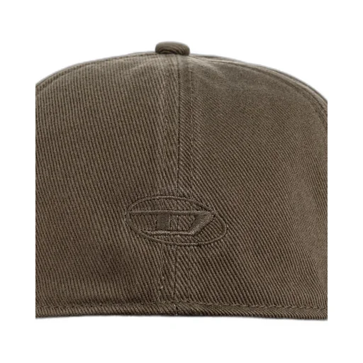 Diesel C-Run-Wash Logo Embroidered Baseball Cap