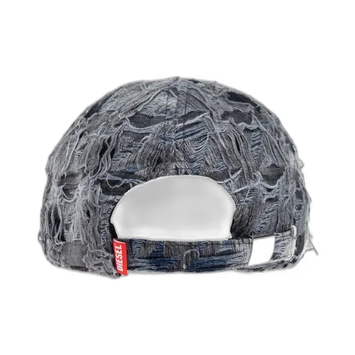 Diesel C-Pied Distressed Denim Baseball Cap