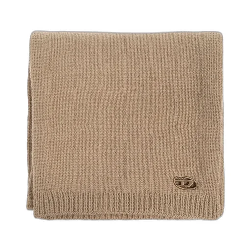 Diesel K-Aras Logo Embroidered Scarf