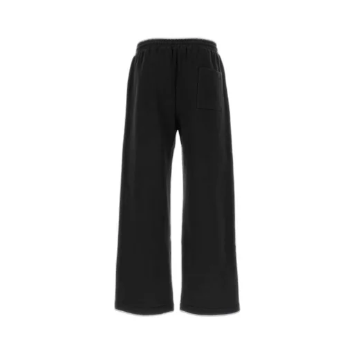 Off-White Drawstring Wide Leg Trousers