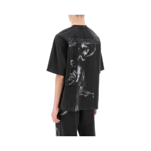 Off-White S.Matthew Skate Logo Printed T-Shirt