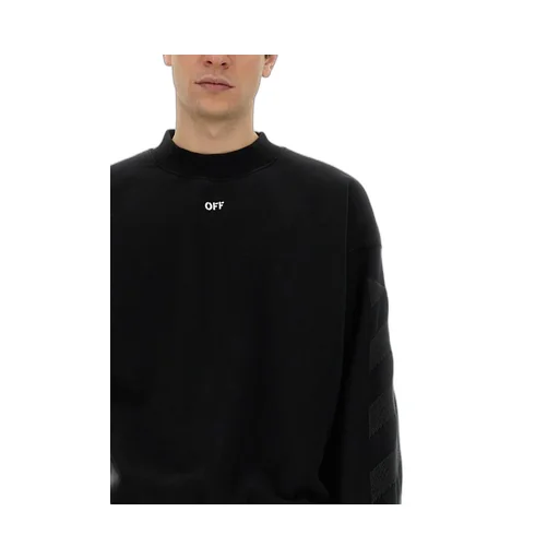 Off-White Logo Embroidered Crewneck Sweatshirt